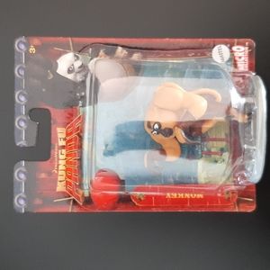 Kung Fu Panda Monkey Mattel Micro Collection Figure 2"